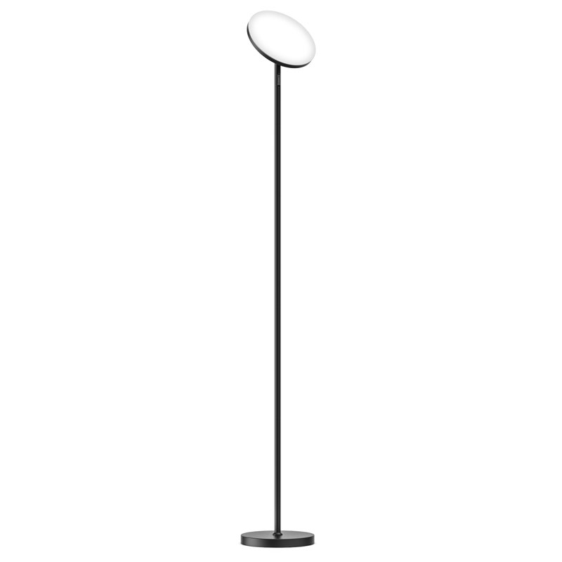Voleta 70" LED Torchiere Floor Lamp With Remote Control