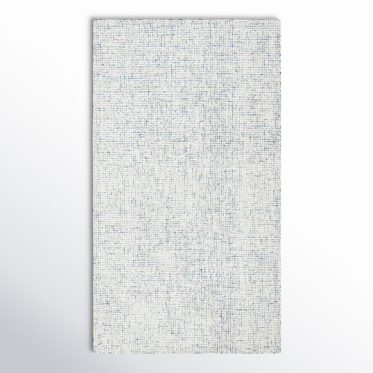 Rowe Handmade Ivory/Blue Rug