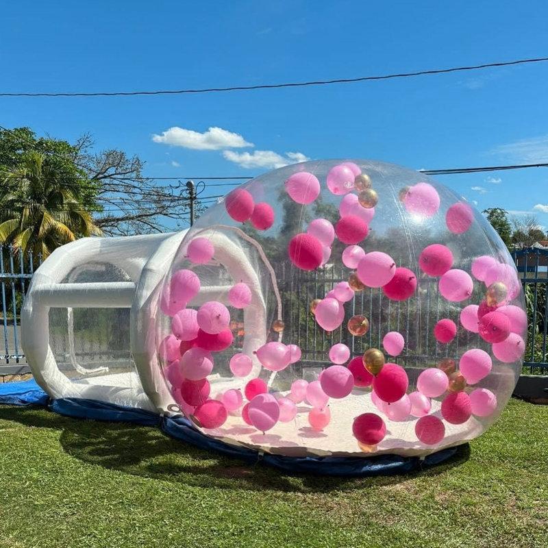 10FT Commercial Grade Bubble Balloon House PVC Bubble Tent for Kids Birthday Party, Weddings