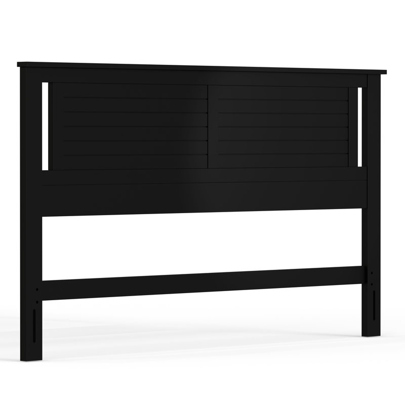 Japha Wood Headboard With Horizontal Scoring