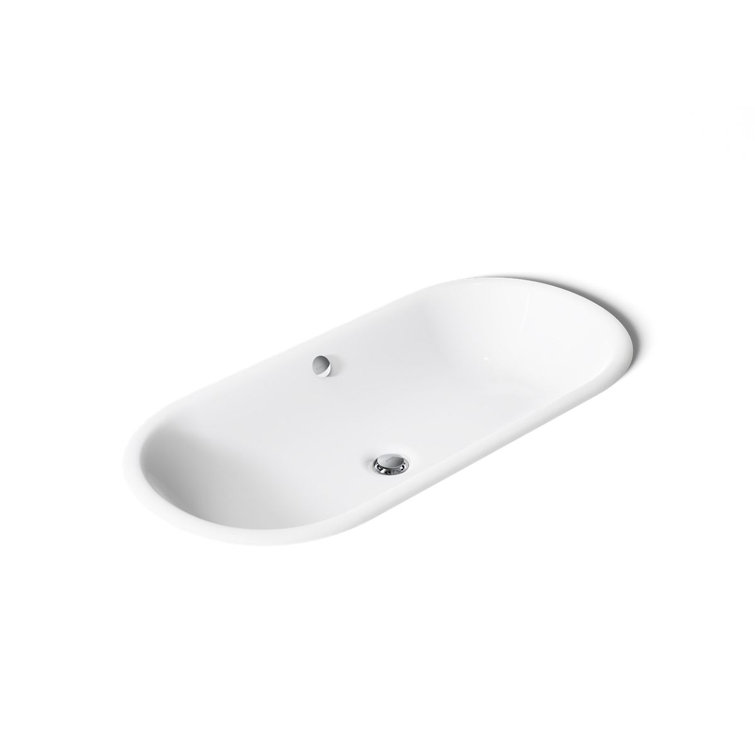 K-20213-0 Kohler Iron Plains® Capsule Dual Mount Bathroom Sink