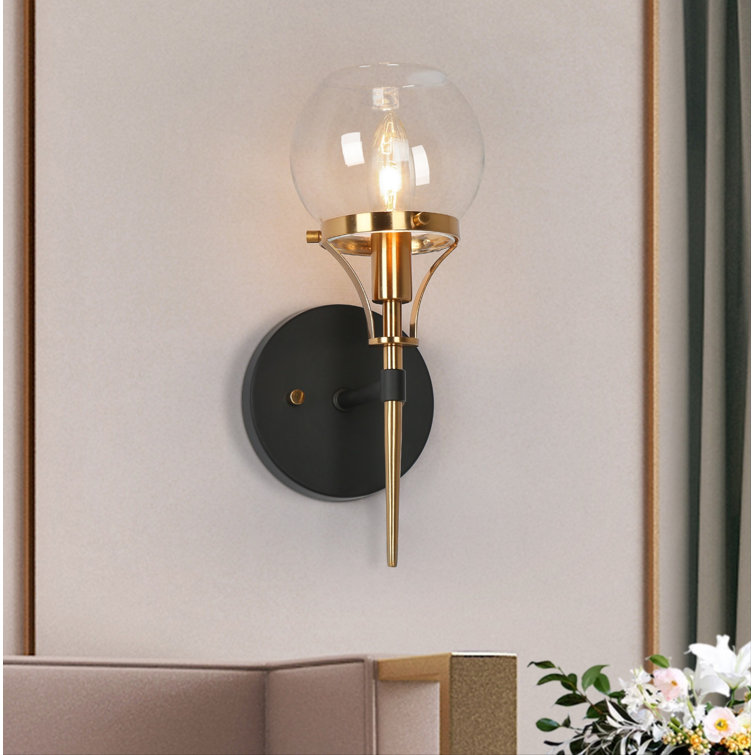 Loram Iron Small Armed Sconce