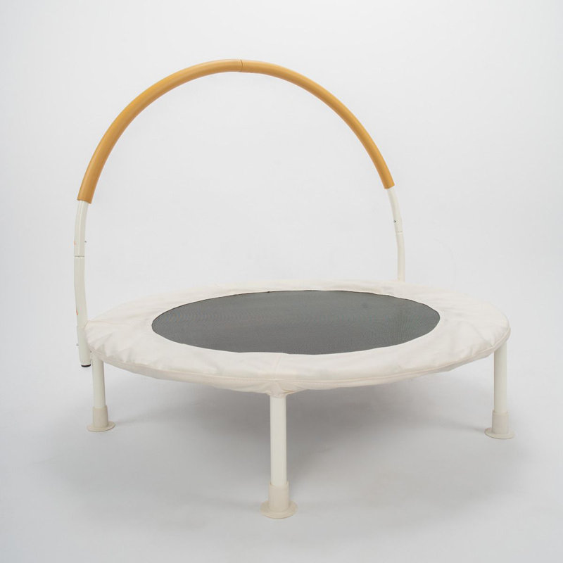 Jumpking 36 Inch Indoor And Outdoor Toddler Trampoline With Bungie Cords, Powder Coated Rust Resistant, Perfect For Families With Young Children