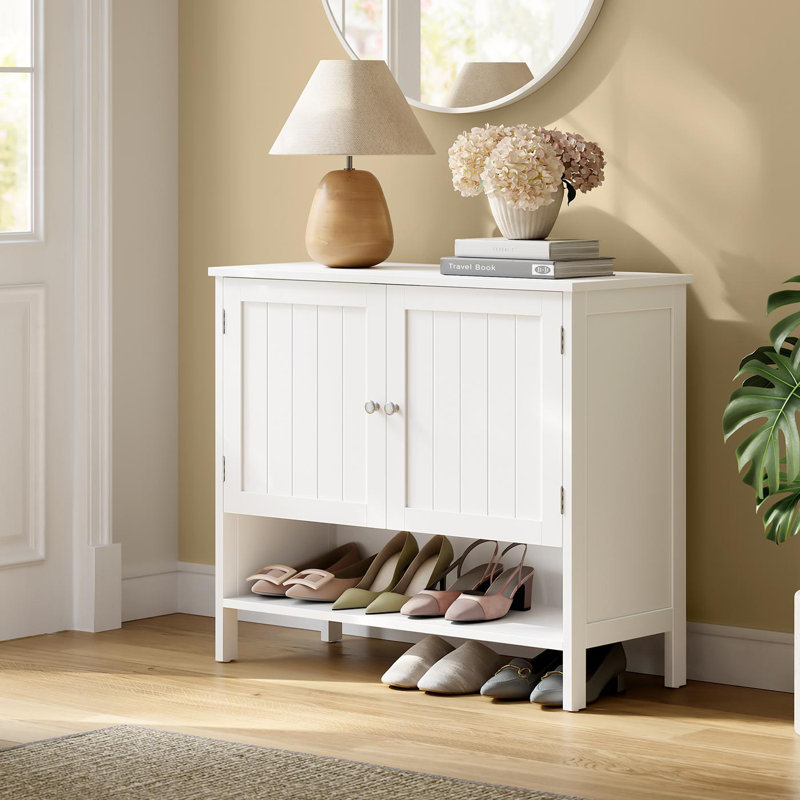 Ailen 12 Pair Shoe Storage Cabinet 31.5'' W