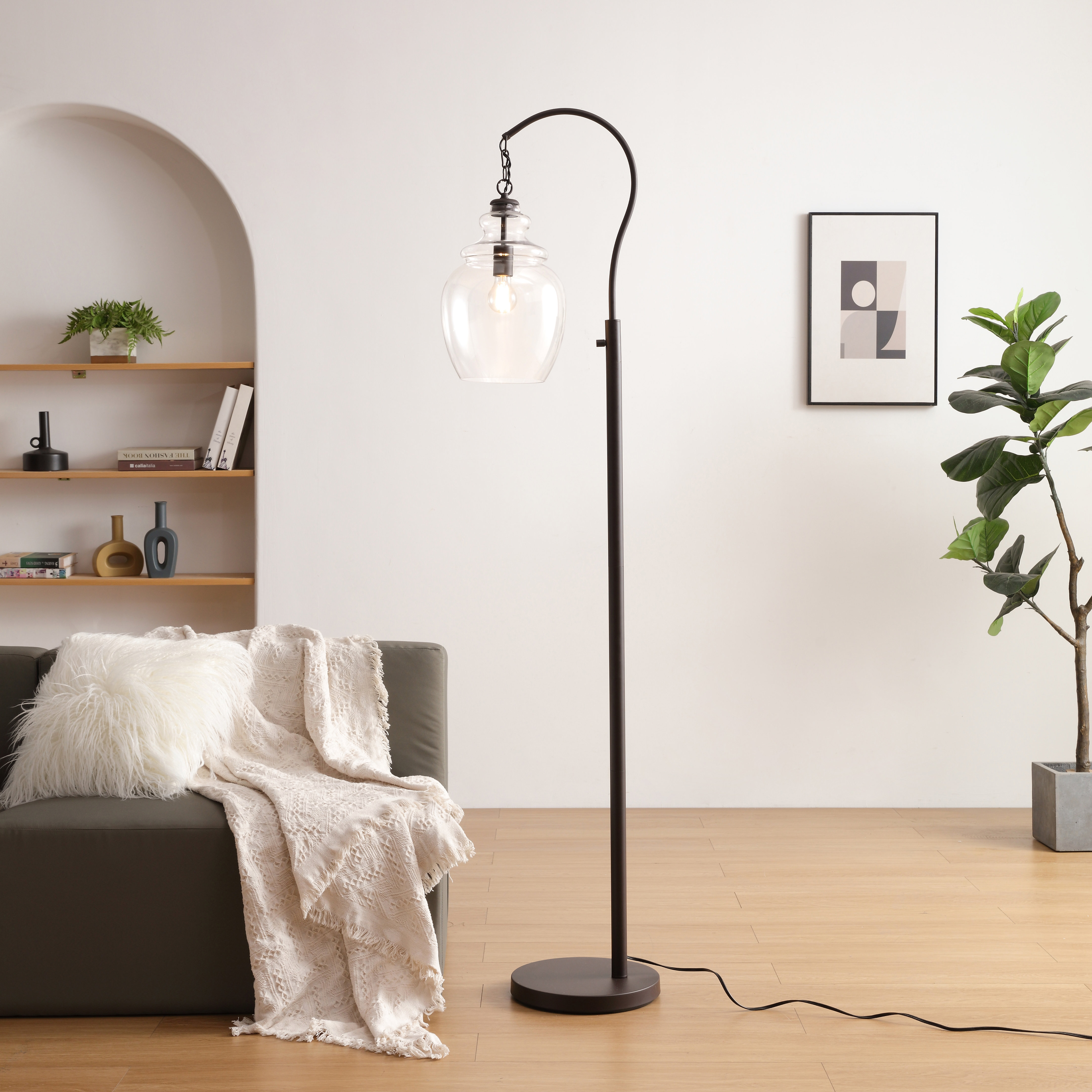 Archambault 70” Arched Floor Lamp