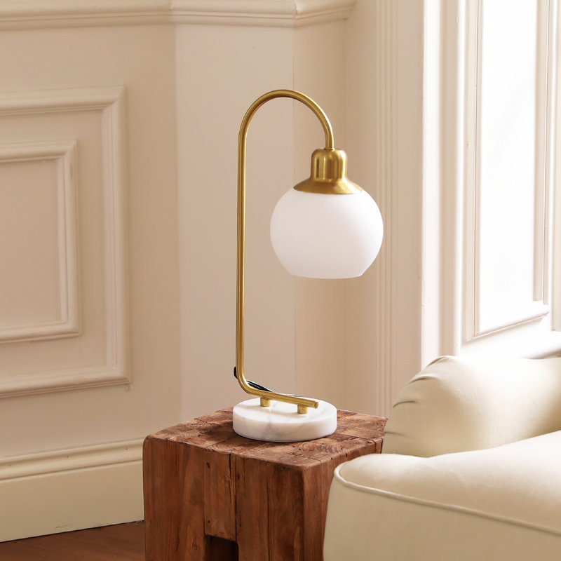 20“ Marble Table Lamp