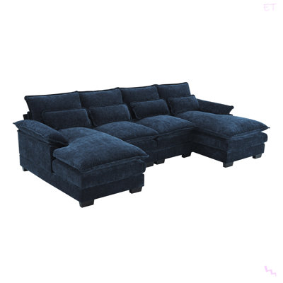 Incomplete)Latitude Run® Alyzza Modern U-Shaped 6-Seat Sectional Sofa w