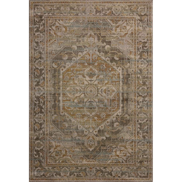 Magnolia Home by Joanna Gaines x Loloi Mona Brown Area Rug