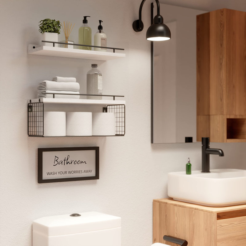 Wall Mounted Floating Shelves 