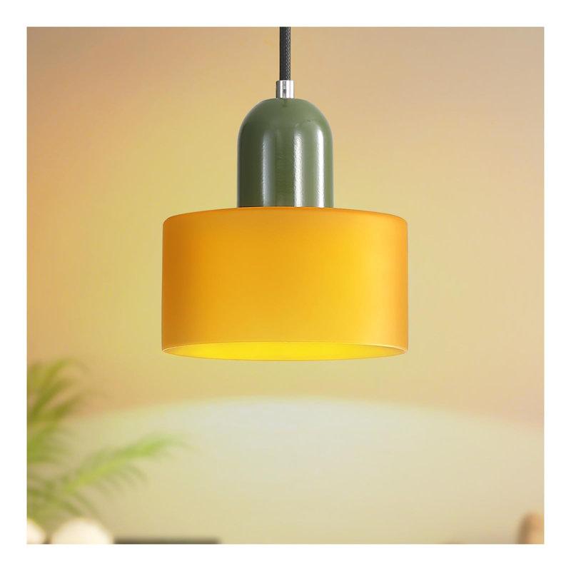 Mid Century Modern Glass Pendant Light