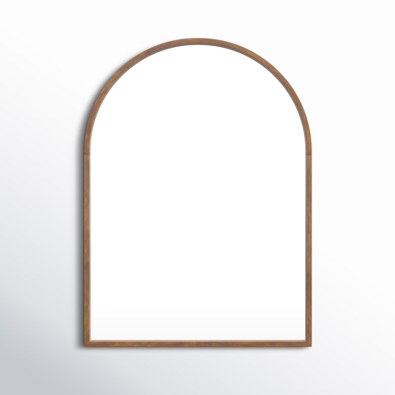 Sherman Solid Wood Arch Mirror