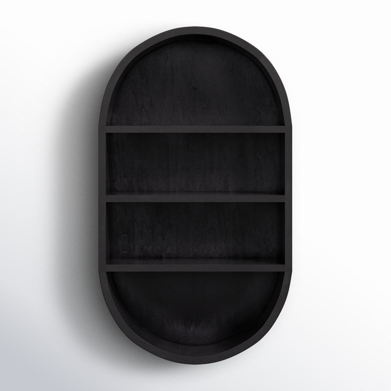 Minx 3 Piece Oval Mango Accent Shelf