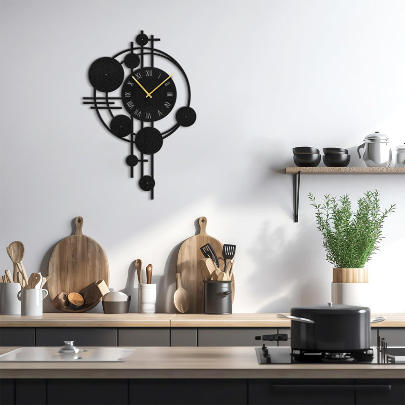 Metal Wall Clock