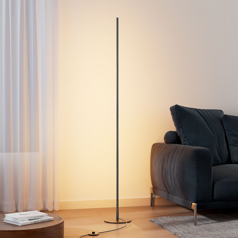 Allana 57.5" Dimmable LED Novelty Corner Floor Lamp