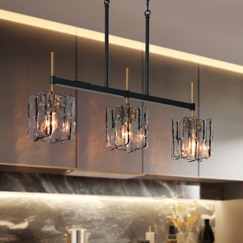 Eton 3-Light 24"W Dimmable Kitchen Island Pendant