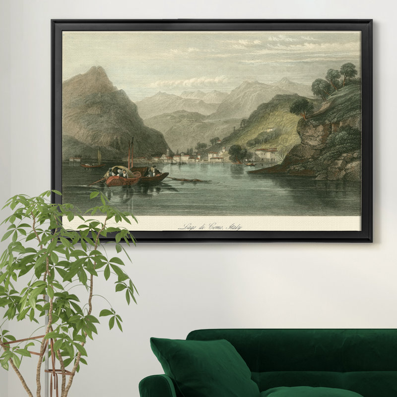 \" Lago Di Como, Italy \" 30.5" H x 42.5" W x