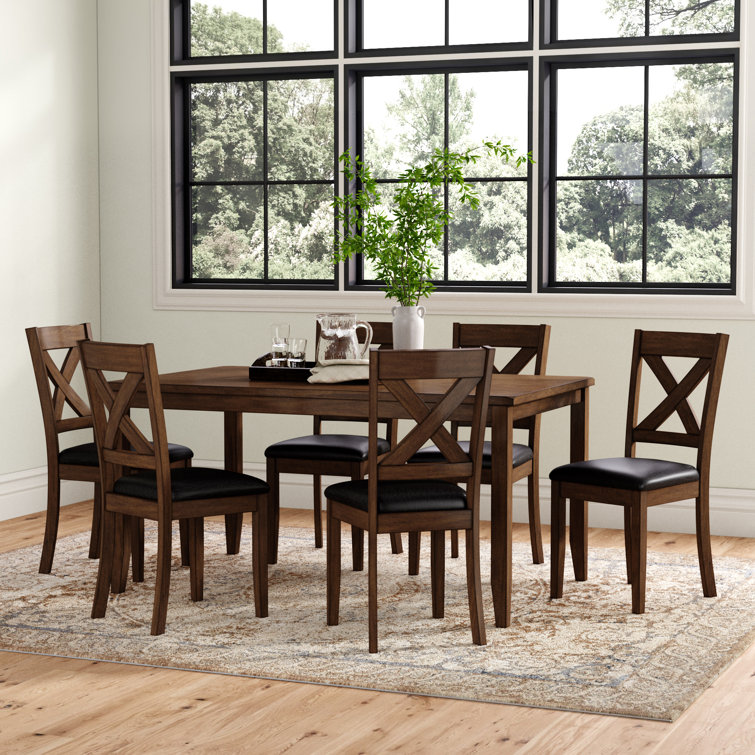 (Incomplete) Lashbrook 6 - Person Four Leg Dining Set