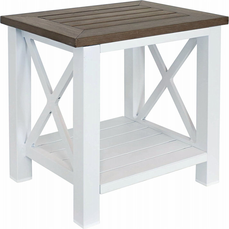 Aidden 16.75" x 12.5" x 17.25" Bathroom Shower Bench with Storage Shelf
