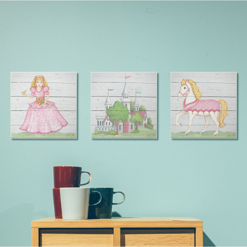 Biller Animals 3 - Piece Framed Art