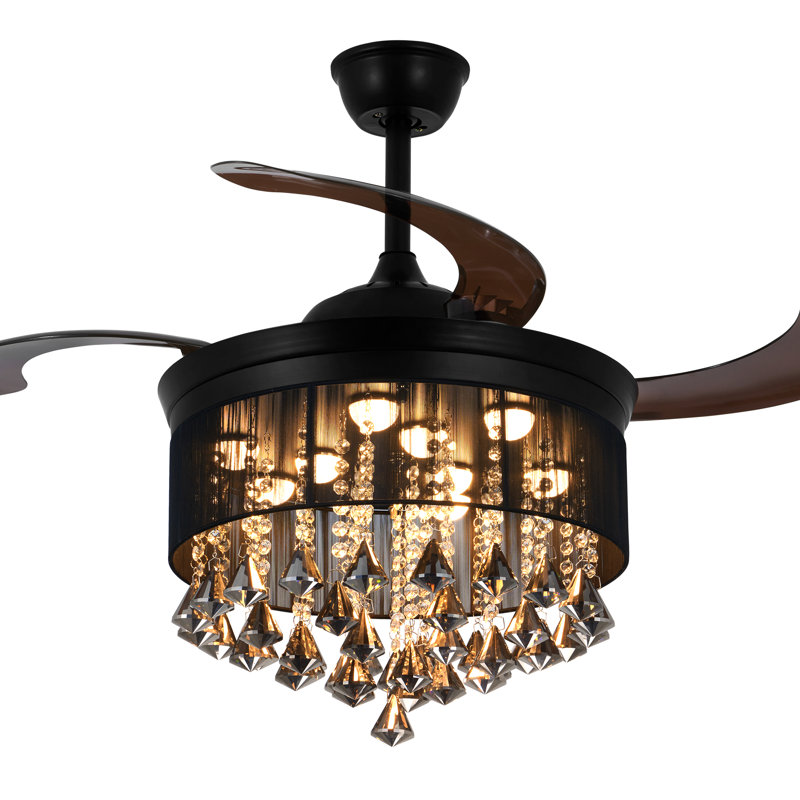 Earlie 42'' 4 - Blade Ceiling Fan with LED Lights