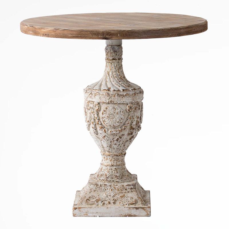 Isom Pedestal End Table