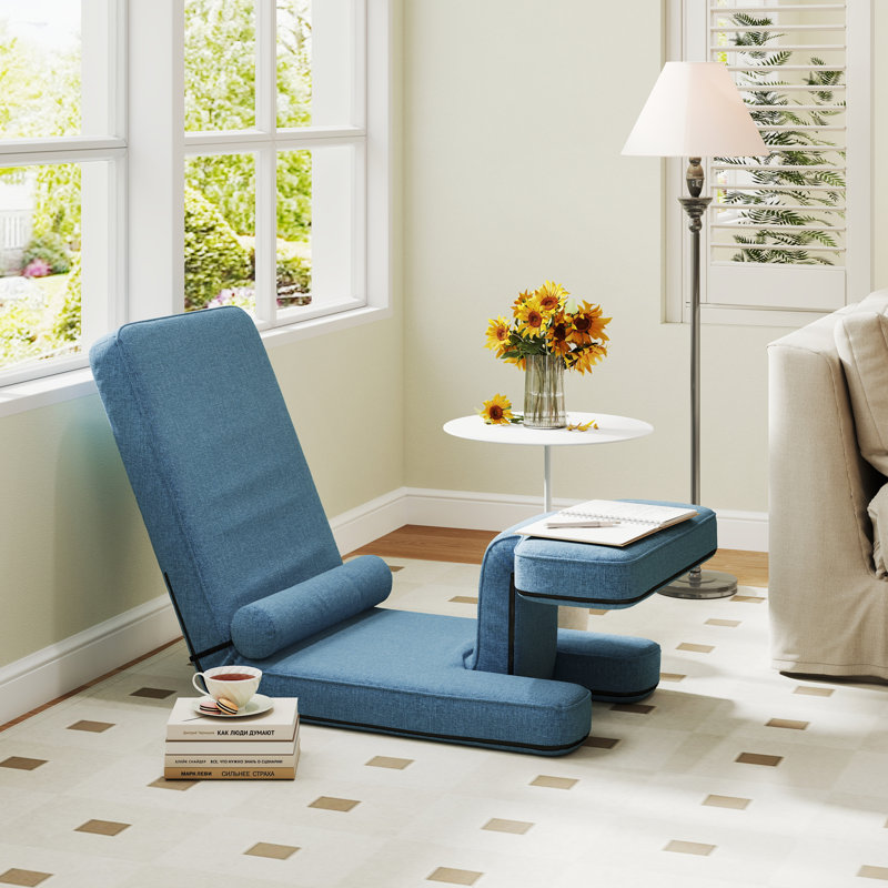 Modern Sleeper Convertible Chair Adjustable Backrest Small Couch Bed For Living Room/Small Apartment