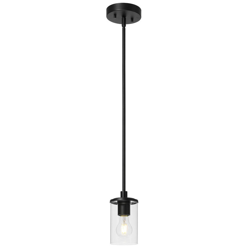 Pieternella 1 - Light Matte Black Single Pendant