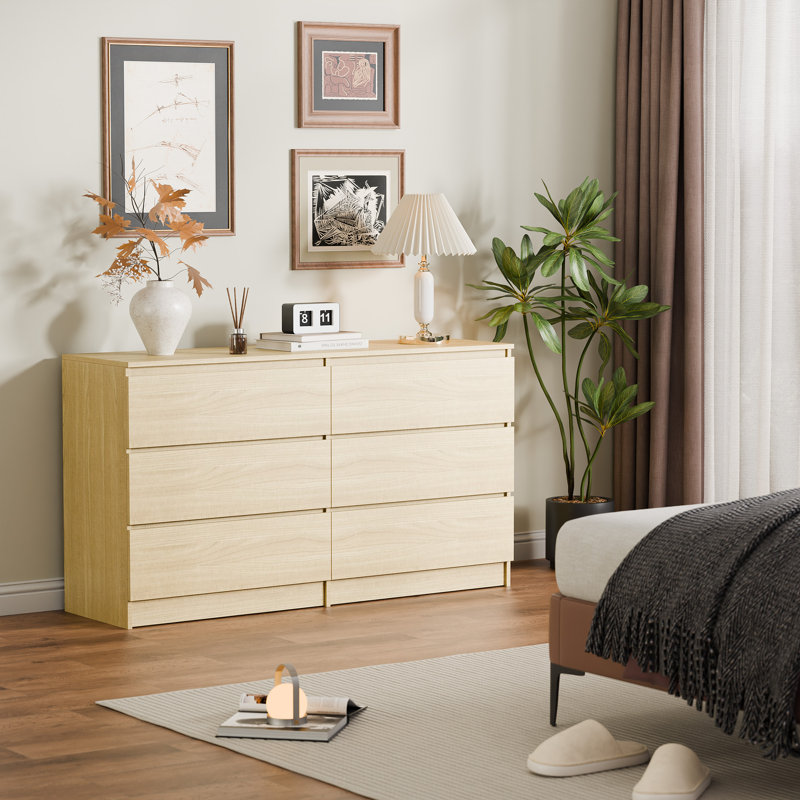 6 Drawer Dresser for Bedroom