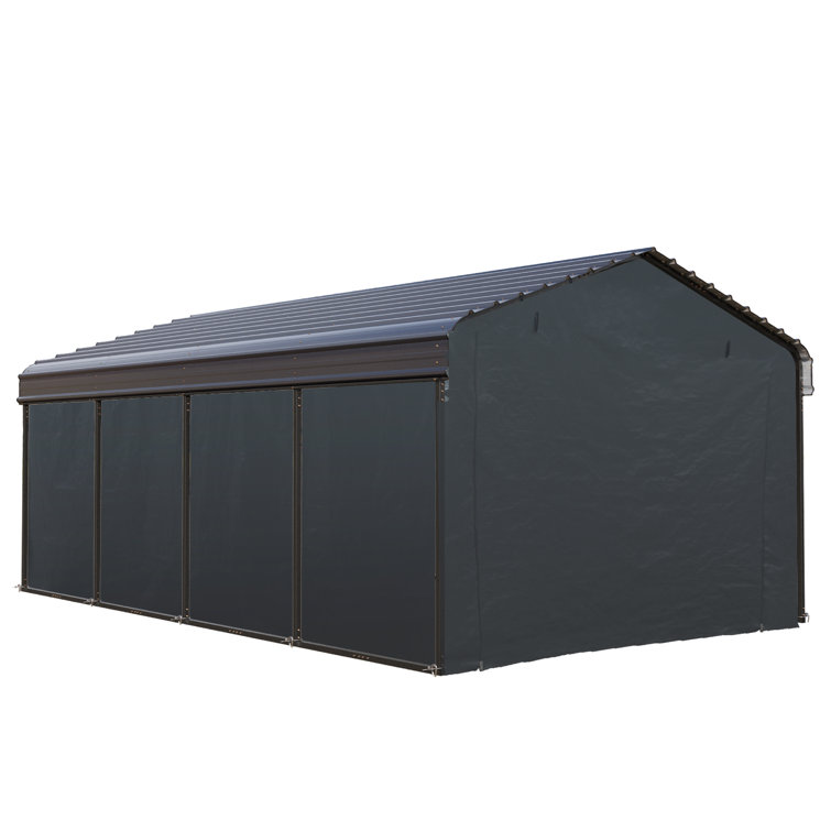 12x20 Replacement Side Wall for Alphamarts Carport ( Only Side Wall )