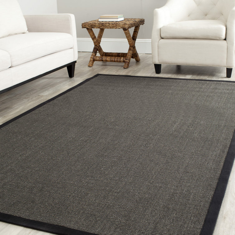 Dollard Natural Fiber Sisal With Latex Solid Color Rug similar
