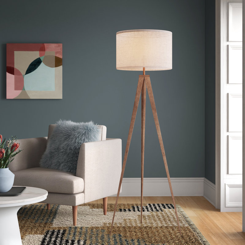 Nalan 61.4'' Tripod Floor Lamp