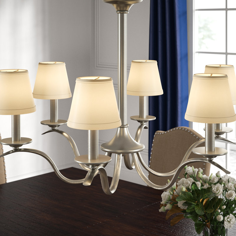 4.5'' H Silk Empire Candelabra Shade (Set of 6)