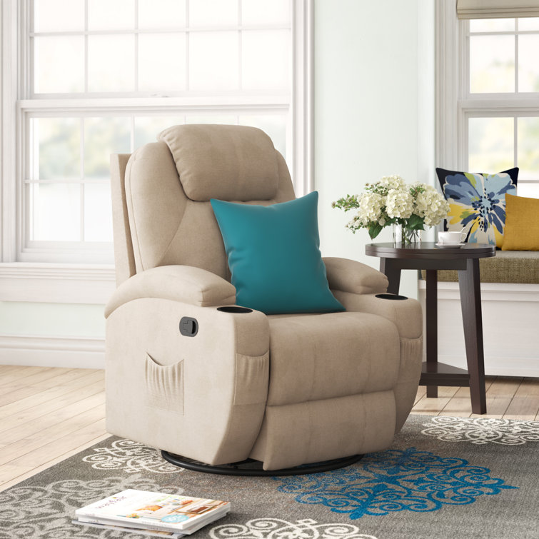 incomplete, similar to the stock image, Reclining Massage Chair with Swivel and Rocking Function