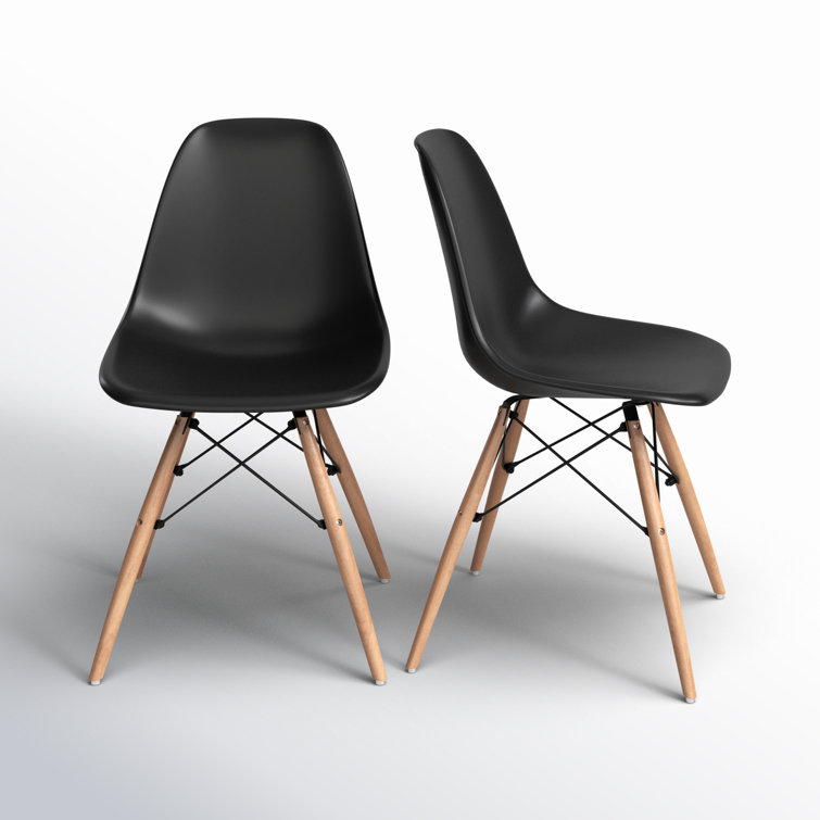 Jordan 16.5'' H Side Chair (Set of 2)similar to stock image, brown. 