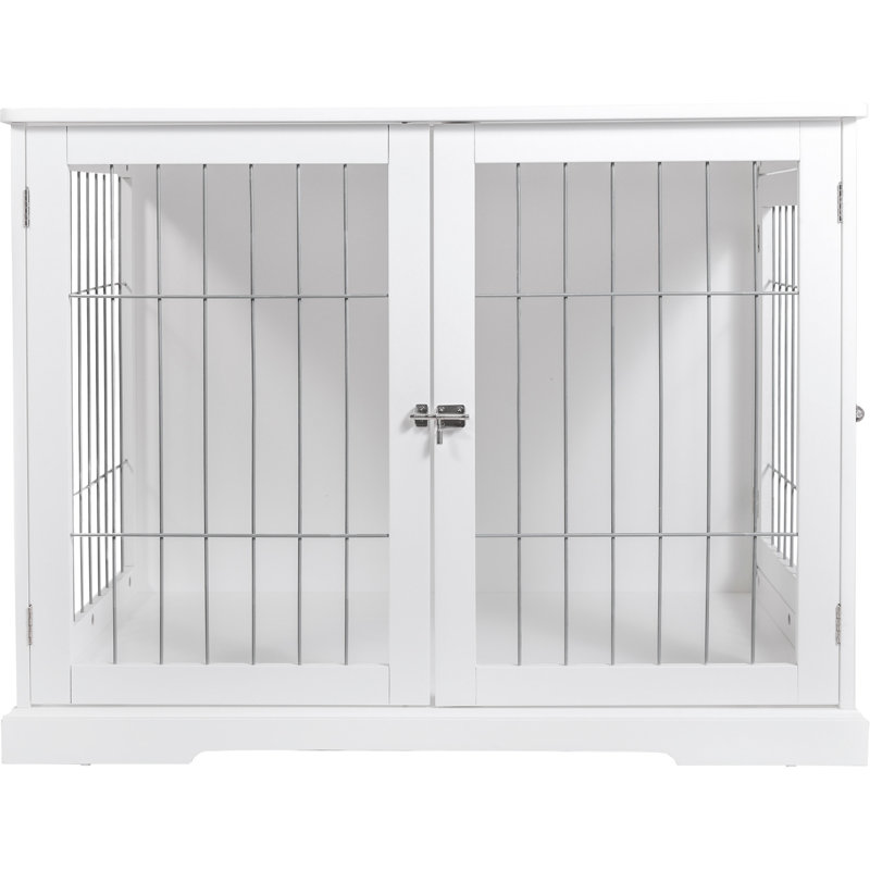 TRIXIE Indoor Dog Crate, Wooden Crate Table for Dogs, Dog Kennel, Perfect in Any Room
