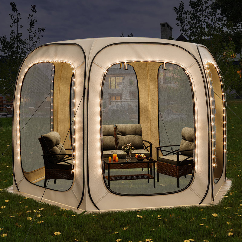 Instant Pop-Up Tent, Outdoor Bubble Tent, Portable Screen Tent Canopy with Carry Bag