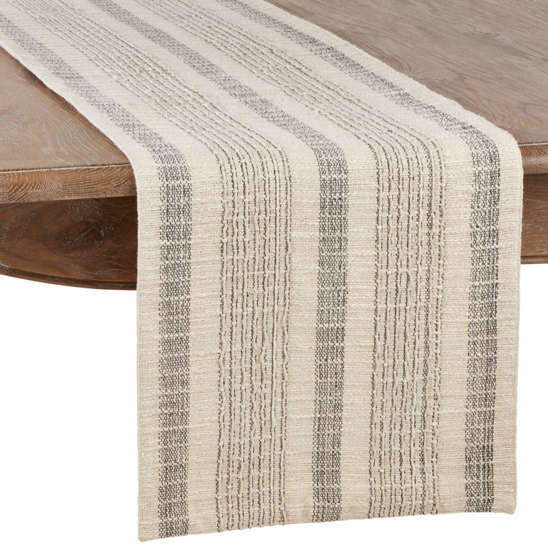 eisenman woven cotton table runner