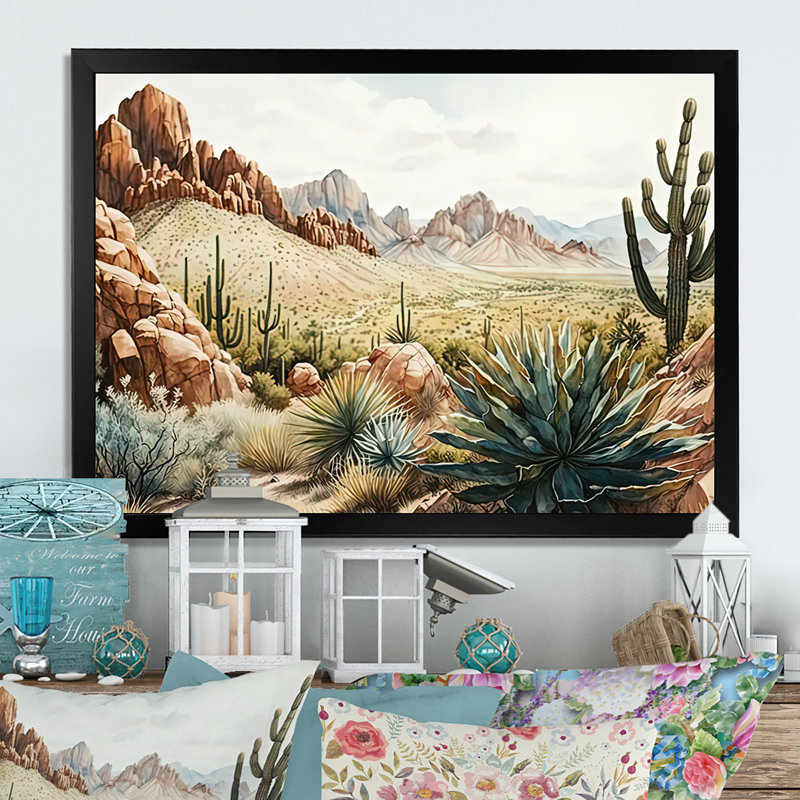 Arizona Desert IV - Western Wall Art