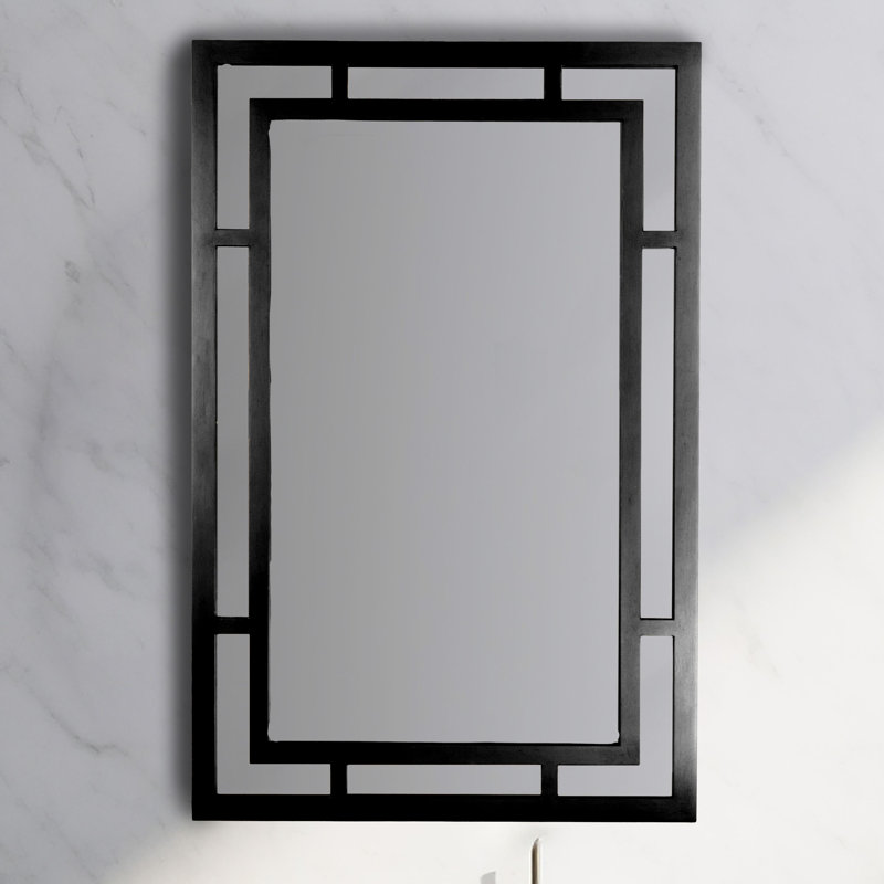 Solid Wood Rectangle Mirror