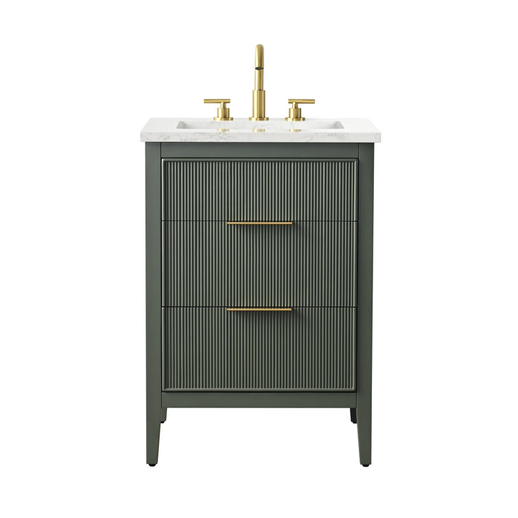 Bilroy 24'' Single Bathroom Vanity with Engineered Stone Top Only 