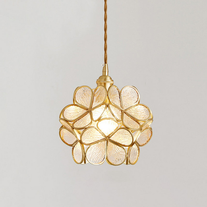 Hamiel - Light Brushed Brass Novelty Pendant