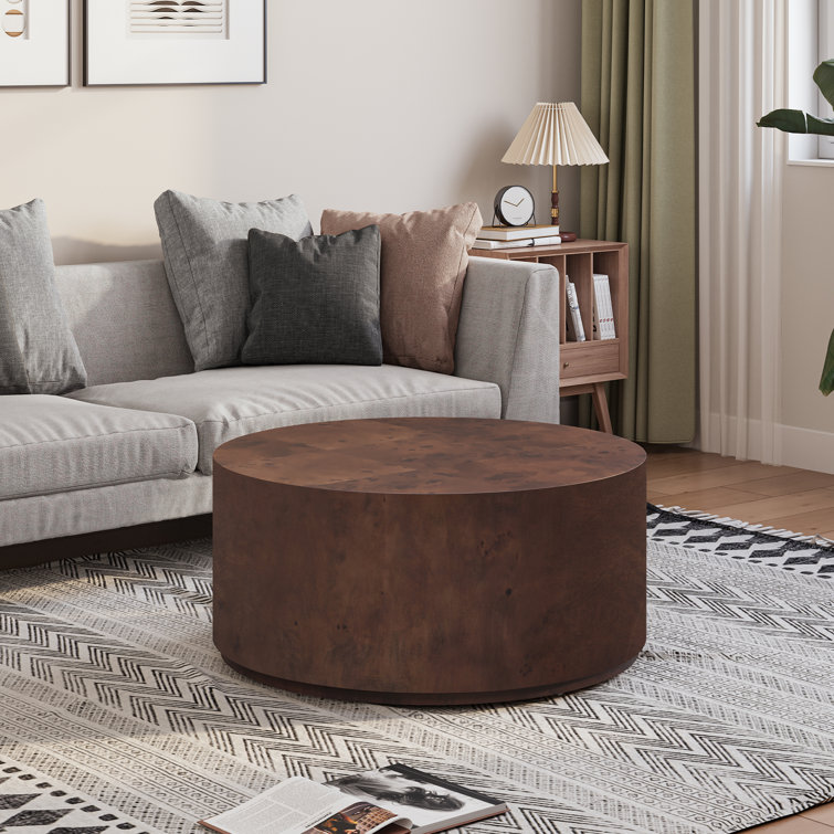 kylie burl wood coffee table