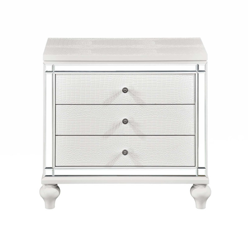 Bernardas 30'' W Solid Wood Nightstand