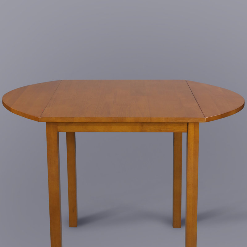 Incomplete Wings 100% Solid Wood Dining Room Drop Leaf Table