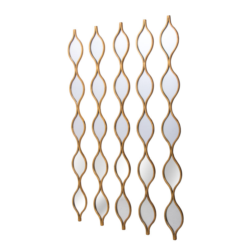 Tear Drop Mirrors Wall Decor