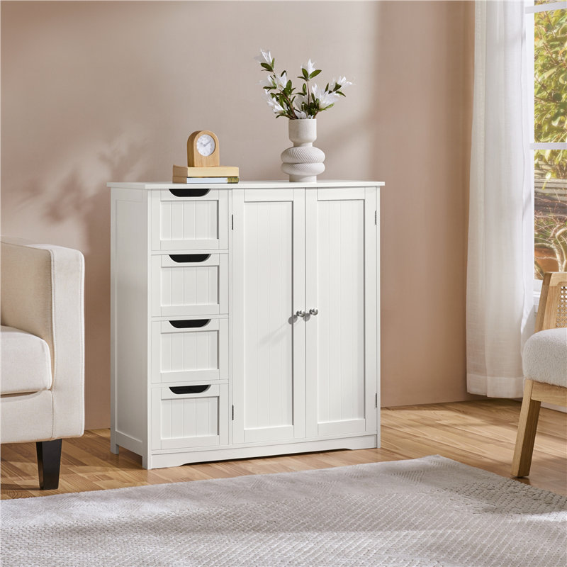 similar to stock photo *Marbeth 32? L × 12? W × 33? H Bathroom Cabinet with 4 Drawers