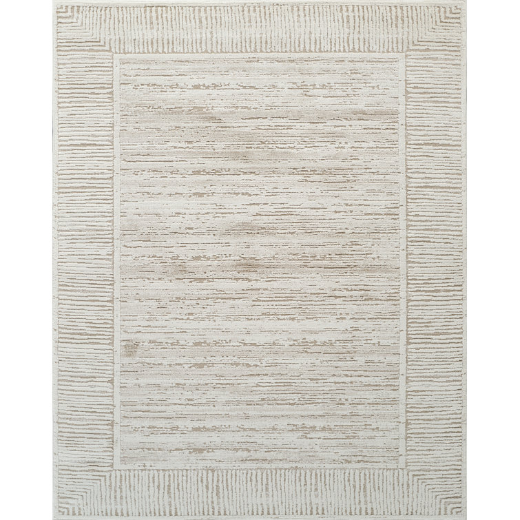 High-Low Savannah Beige/Brown Rug