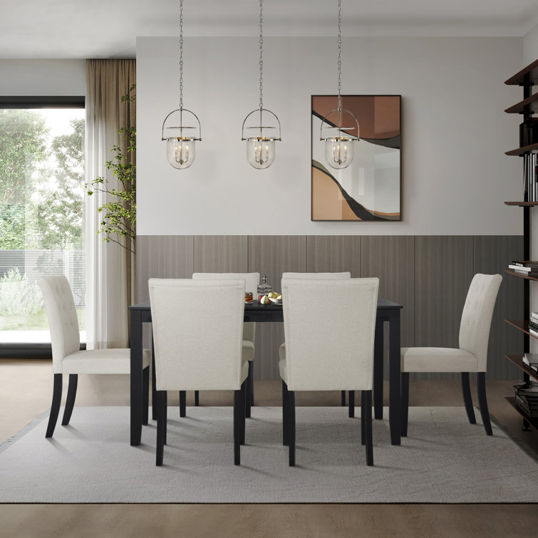 (Incomplete)Asuncin 6 - Person Four Leg Dining Set (Set of 4)