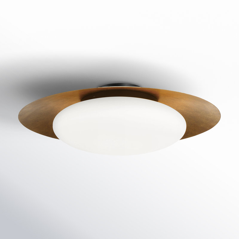 Haines Glass LED Flush Mount