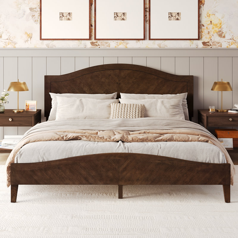 Jaydalynn Solid Wood Platform Bed king